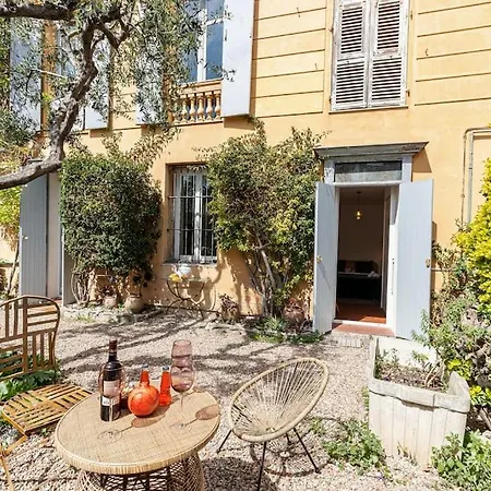 My Casa - Ponchettes 17 - With Garden, 30m From The Sea Apartman Nizza